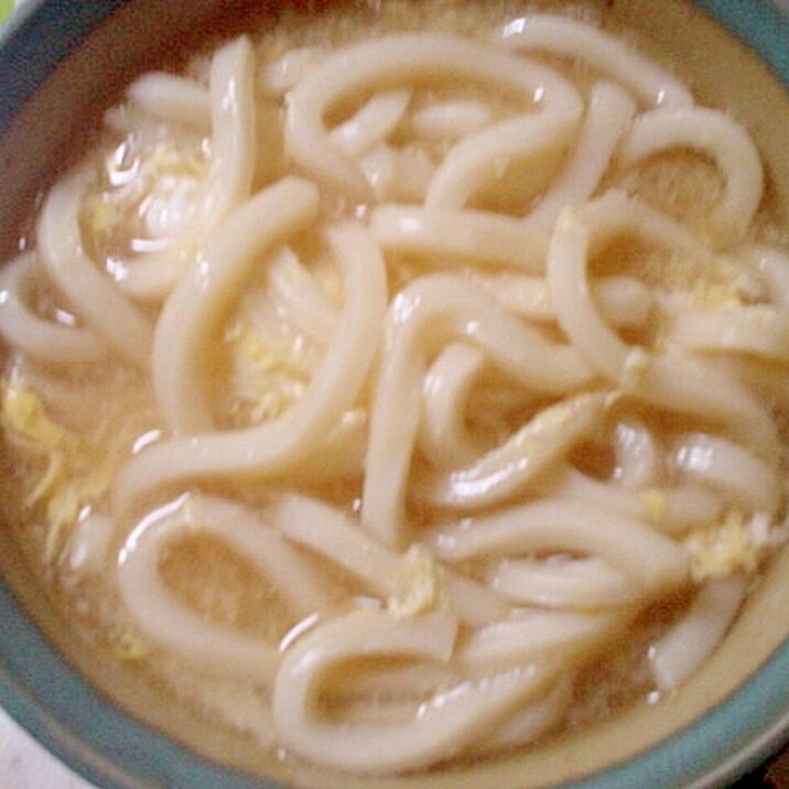 食欲が無い時の簡単卵煮込みうどん～☆